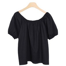 오프숄더블라우스