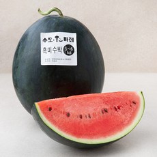 수토마켓 흑미 수박, 5~6kg, 1개
