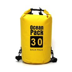 Ocean Pack w能夠防水的海灘Suyeong乾燥背包30L, 01黃色
