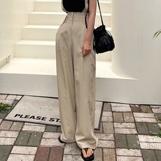 하이웨스트와이드팬츠