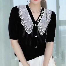 여름골지가디건