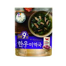 주부9단 목우촌 한우 미역국, 450g, 1개