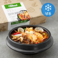 쉐푸드 냉동밀키트 미더덕 해물뚝배기 (냉동), 505g, 1개