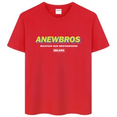 어뉴브로스 메인테인 반팔 티셔츠 AED_0049