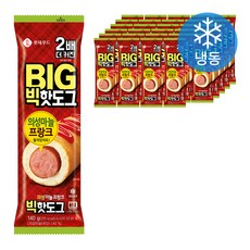 롯데햄 빅 핫도그 (냉동), 30개, 140g