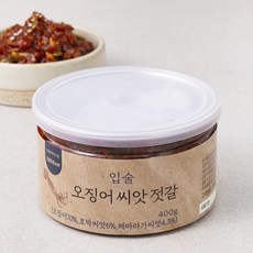 입술 오징어 씨앗 젓갈, 400g, 1개