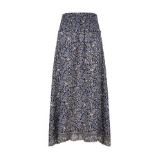 페이즐리 스모크 밴딩 스커트 VLSK2C501