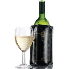 vacu vin 酒瓶保冷袋, 黑色, 1個