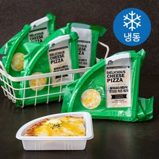 불파네 수제화덕 맛있는 치즈 조각피자 (냉동), 75g, 4개