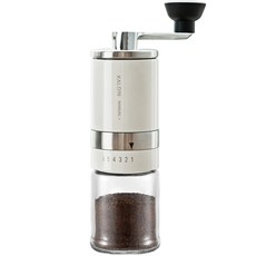 커피 그라인더-추천-칼딘 핸드밀 매뉴얼 플러스 휴대용 그라인더, 1개, 아이보리