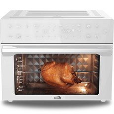 리하스 대용량 올스텐 리슐랭 오븐 에어프라이어 30L 고객직접설치, KHD-30L(밀크화이트)