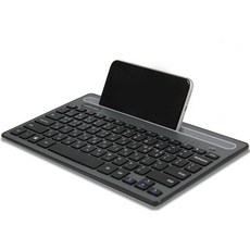 태블릿키보드 유니콘 멀티페어링 스마트폰 태블릿 거치형 저소음 블루투스 키보드 BK-500SB 일반형 블랙