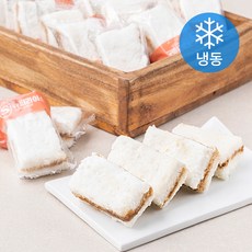 슈퍼라이스 달콤한 우유 백설기 (냉동), 20개, 45g