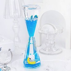 ARTJOY 造型油滴沙漏, 長腿計時器藍色 3