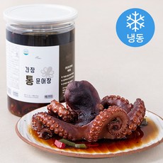 초록햇살 간장 통 문어장 + 생와사비 세트 (냉동), 1세트