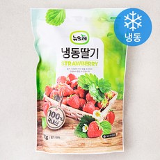 뉴뜨레 국내산 냉동딸기 (냉동), 1kg, 1개