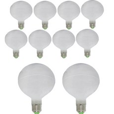 Gaon LED 12W 長型球燈泡白色 10p, 晝光色, 10個