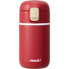모슈 라떼 원터치 텀블러, 레드, 360ml, 1개 360ml, 레드