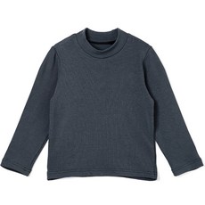 오즈키즈 유아용 쫄깃한 기모 하프넥 티셔츠