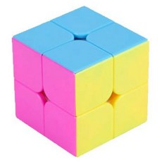 퍼즐사랑 2x2 제이 엣지 큐브, 혼합 색상
