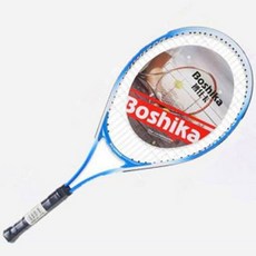 멜라트리 Boshika 연습용 알루미늄 합금 테니스라켓, 블루, PRO-678