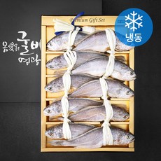 몸애좋은굴비 특대 오가 선물세트 10미 (냉동), 1박스, 2.3kg