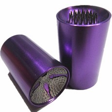 撞球桿迷你頭打磨修整工具, 紫色