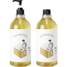 샤인메이커스 안심세척 주방세제 레몬머틀 본품 1L + 리필 1L 세트