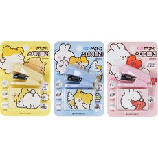 포포팬시 2000 햄치 미니 33호침 스테이플러 3종 x 2p