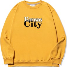 포밸런 빅사이즈 Kansas City 스탠다드핏 맨투맨 티셔츠