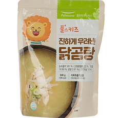 풀무원 풀스키즈 진하게 우려낸 닭곰탕 500g, 곰탕맛, 1개