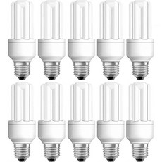 오스람 소형 삼파장 EL램프 23W Duluxstar 23w, 10개