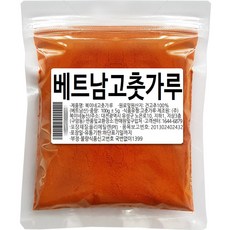 복이네먹거리 베트남 고운 고춧가루 매운맛 청양 소스용, 100g,