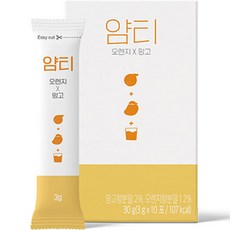 얌티 오렌지 망고, 3g, 10개입, 1개