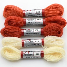 Joy Cross Stitch Appleton Woolsa 5 件套, 1套, 864, 865, 866, 871, 872