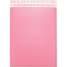 Maket Gamseong 彩色安全信封袋 粉紅色, 10個