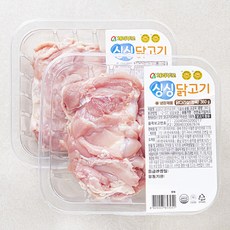 체리부로 싱싱 닭고기 다리살 정육, 360g, 2개