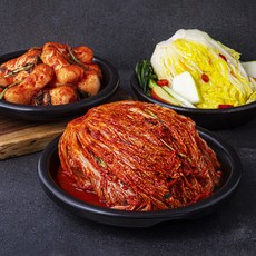 농가식품 포기 김치 7kg + 총각김치 2kg + 백김치 3kg, 1세트