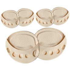 텐도어스 여성용 하이힐 쿠션 페이크 삭스 3켤레