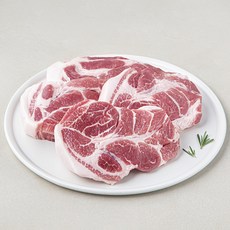 빌라스포크 무항생제 인증 한돈 두툼한 목심 구이용, 500g, 2개