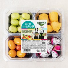 All 바른농장 골라먹는 4색과일 4, 970g, 1팩