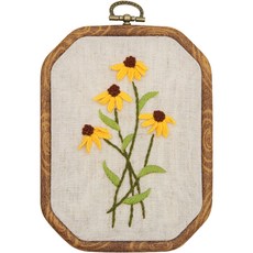 Alode 純花八角 DIY 刺繡包 15 x 11cm, 1個, 007