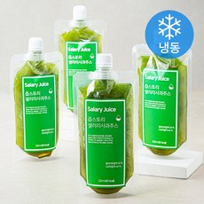 즙스토리 샐러리사과주스 (냉동), 4개, 220ml