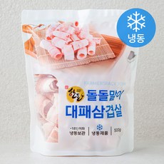파머스팩 한돈 냉동 대패 삼겹살 (냉동), 500g, 1개