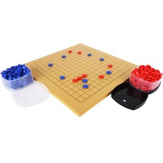 6 兄弟圍棋 PS 彩色圍棋蛋 2 種 x 160p 套組, 紅藍