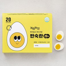 계림농장 짜지않고 부드러운 반숙란 20구, 1개
