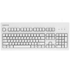 CHERRY Classic G80-3000 기계식 키보드 갈축, 3000LXCKR-0, 라이트 그레이, 일반형