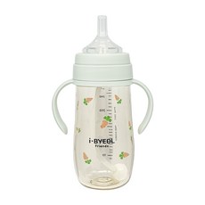 아이별프렌즈 유아용 PPSU 캐럿 추 빨대컵 270ml, 민트, 1개