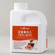 리얼베이스 자몽허니 블랙티, 1kg, 1개