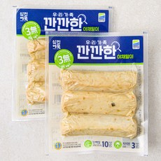 삼진어묵 깐깐한 야채말이 어묵 3p, 120g, 2개